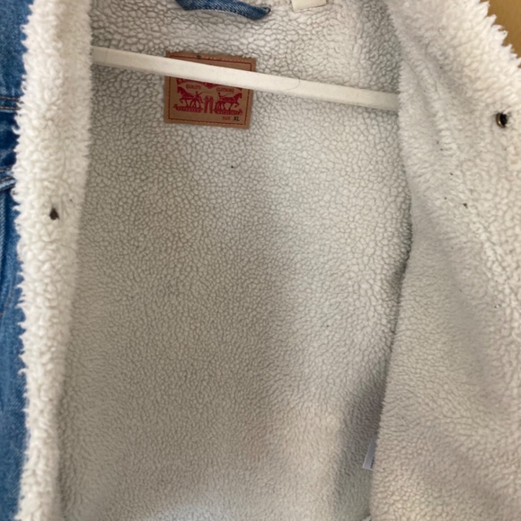 Levi’s Trucker Sherpa Jacket XL - Picture 3 of 8